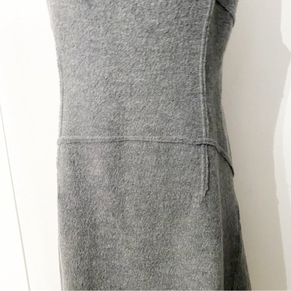 IRIS SETLAKWE GREY 100% WOOL SLEEVELESS MIDI DRESS - 8 - Picture 5 of 8